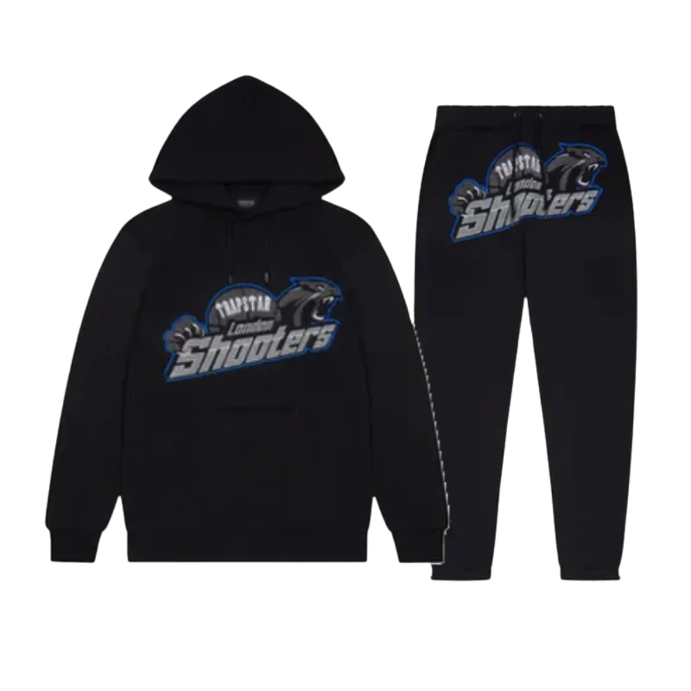 Tuta cappuccio Trapstar London Shooters Nera